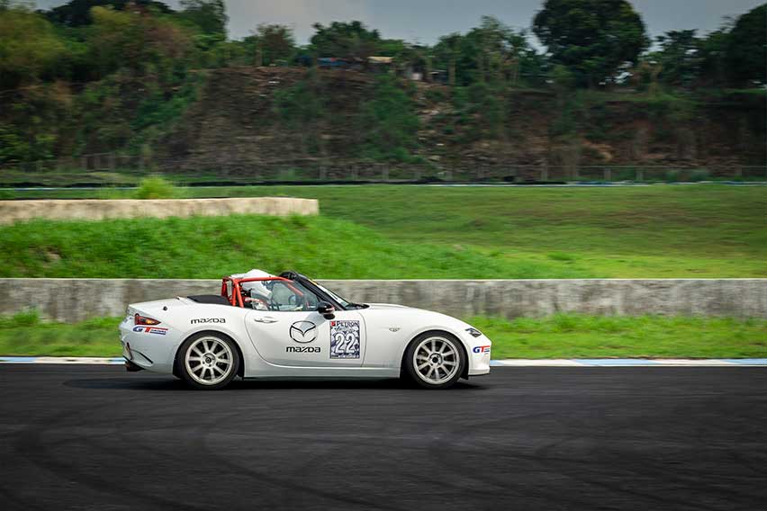 Mazda MX-5 Miata Spec Series car at 2021 Petron Kalayaan Cup 12-hour Endurance Challenge