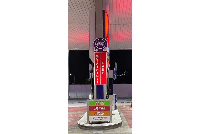 Petron Motorcycle Lane