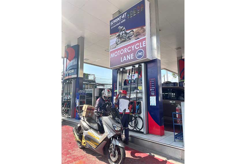 Petron Motorcycle Lane