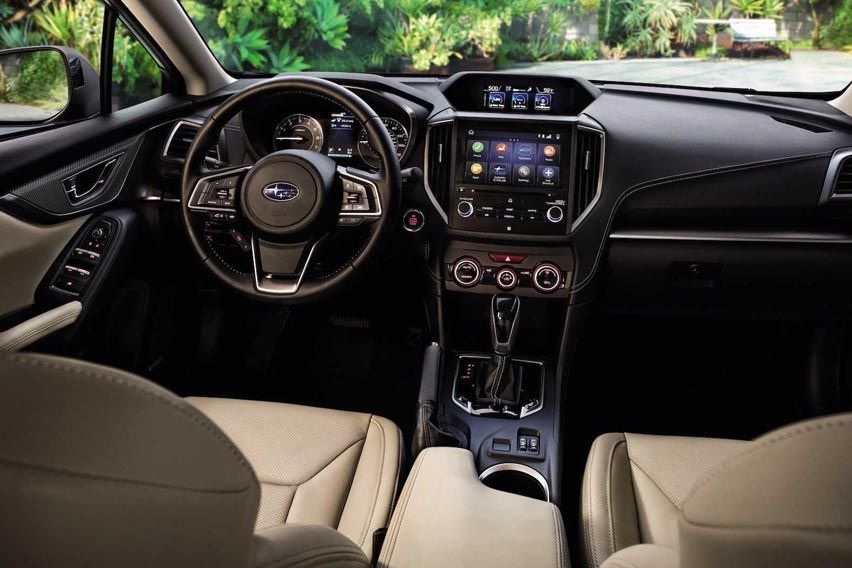 model is only available with the Impreza hatch.  2022 Subaru Impreza cabin update