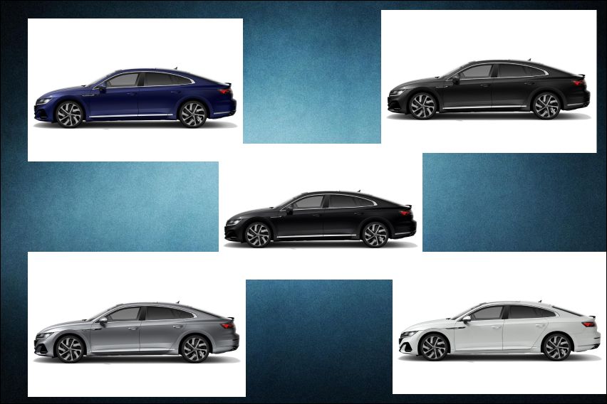  Volkswagen Arteon R-Line 4Motion colour options