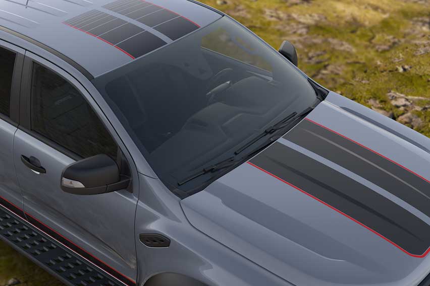 Ford Ranger Raptor X Over-the-Top (OTT) Stripes