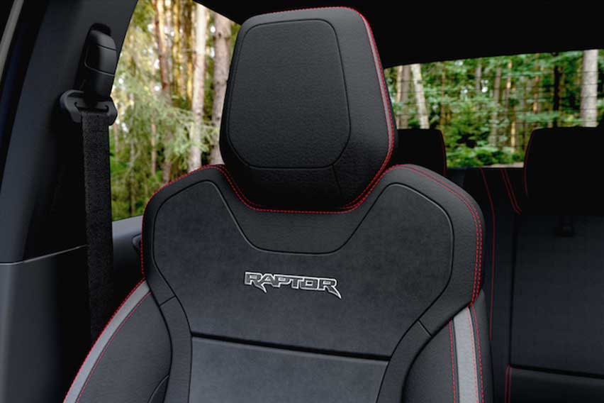 Ford Ranger Raptor X Interior
