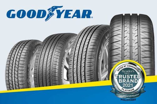 Goodyear PH wins Platinum Award in Reader’s Digest Trusted Brands