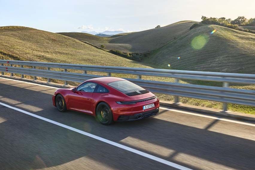 2022 Porsche 911 GTS rear