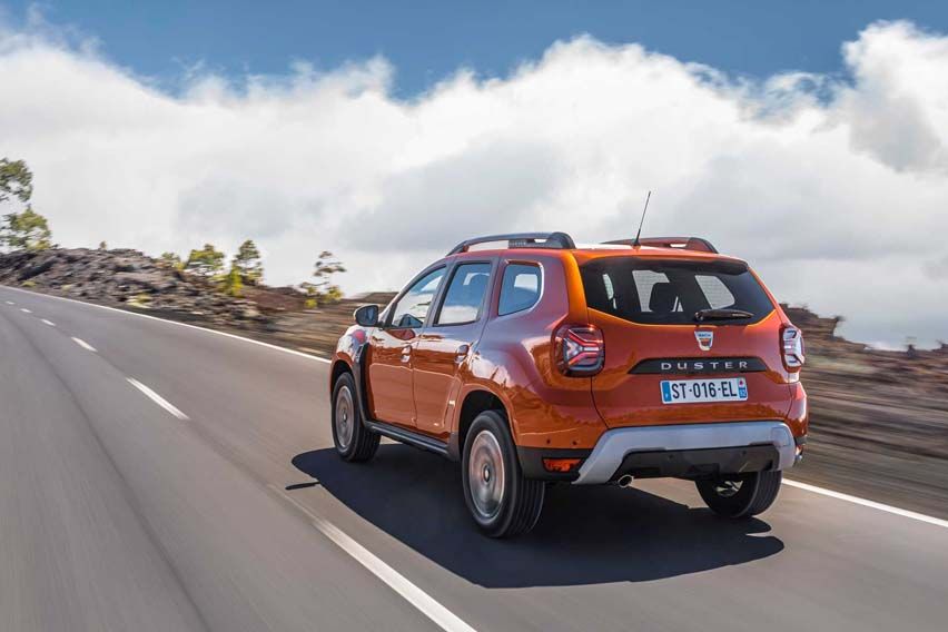 2022 Dacia Duster rear