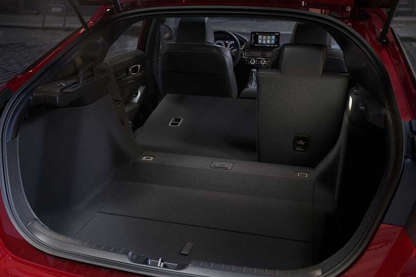 Honda Civic Hatchback  luggage capacity