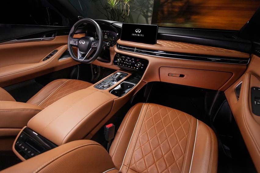 2022 Infiniti QX60 interior