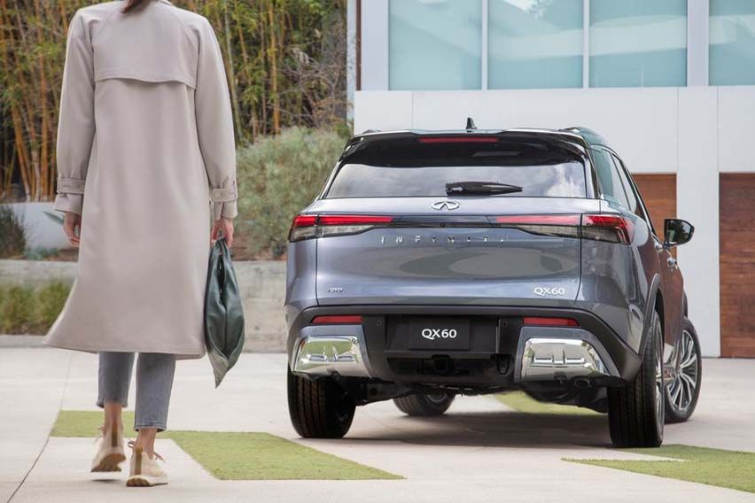 2022 Infiniti QX60 rear