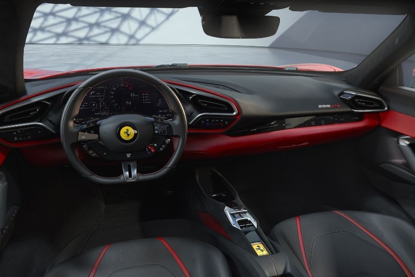 Ferrari 296 GTB Interior Cockpit