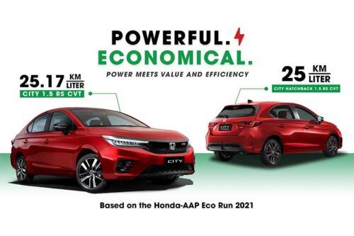 Honda City sedan and hatch excel in fuel economy run