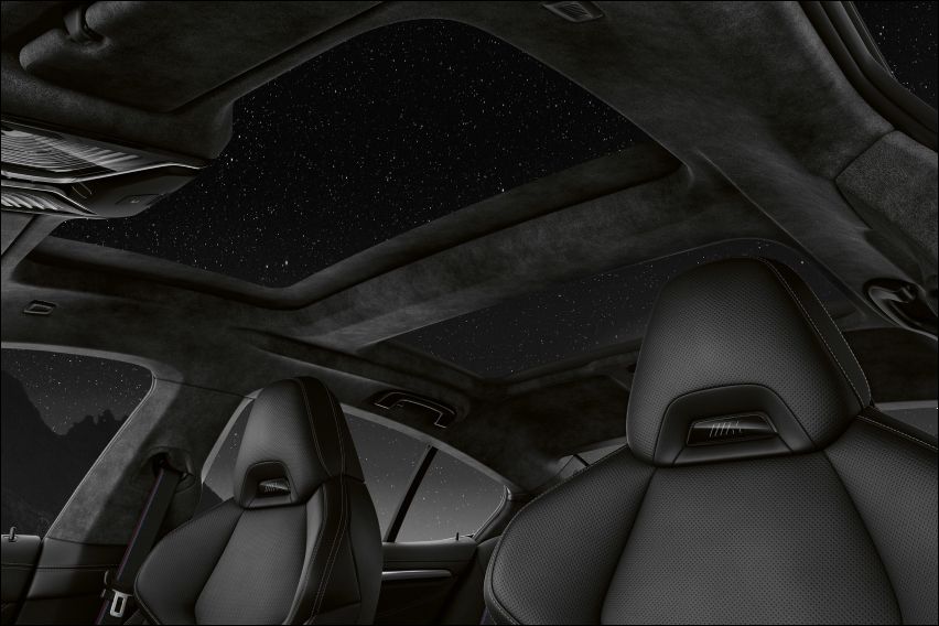 BMW 8 Series Frozen Black Edition features