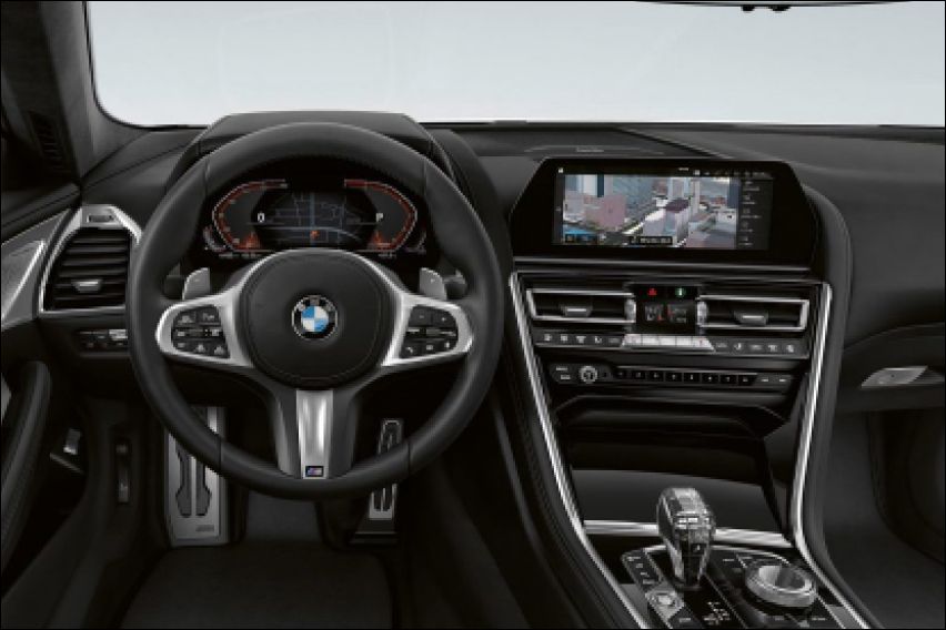 BMW 8 Series Frozen Black Edition cabin