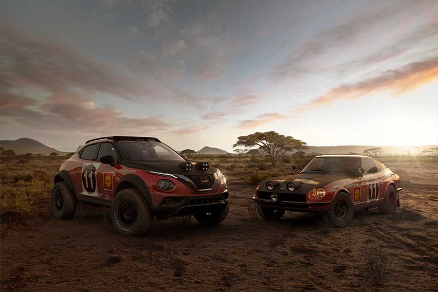 Nissan presents Juke Rally Tribute Concept inspired by 240Z