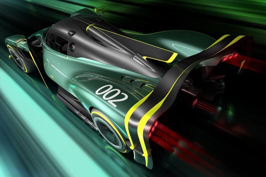  Aston Martin Valkyrie AMR Pro hypercar rear