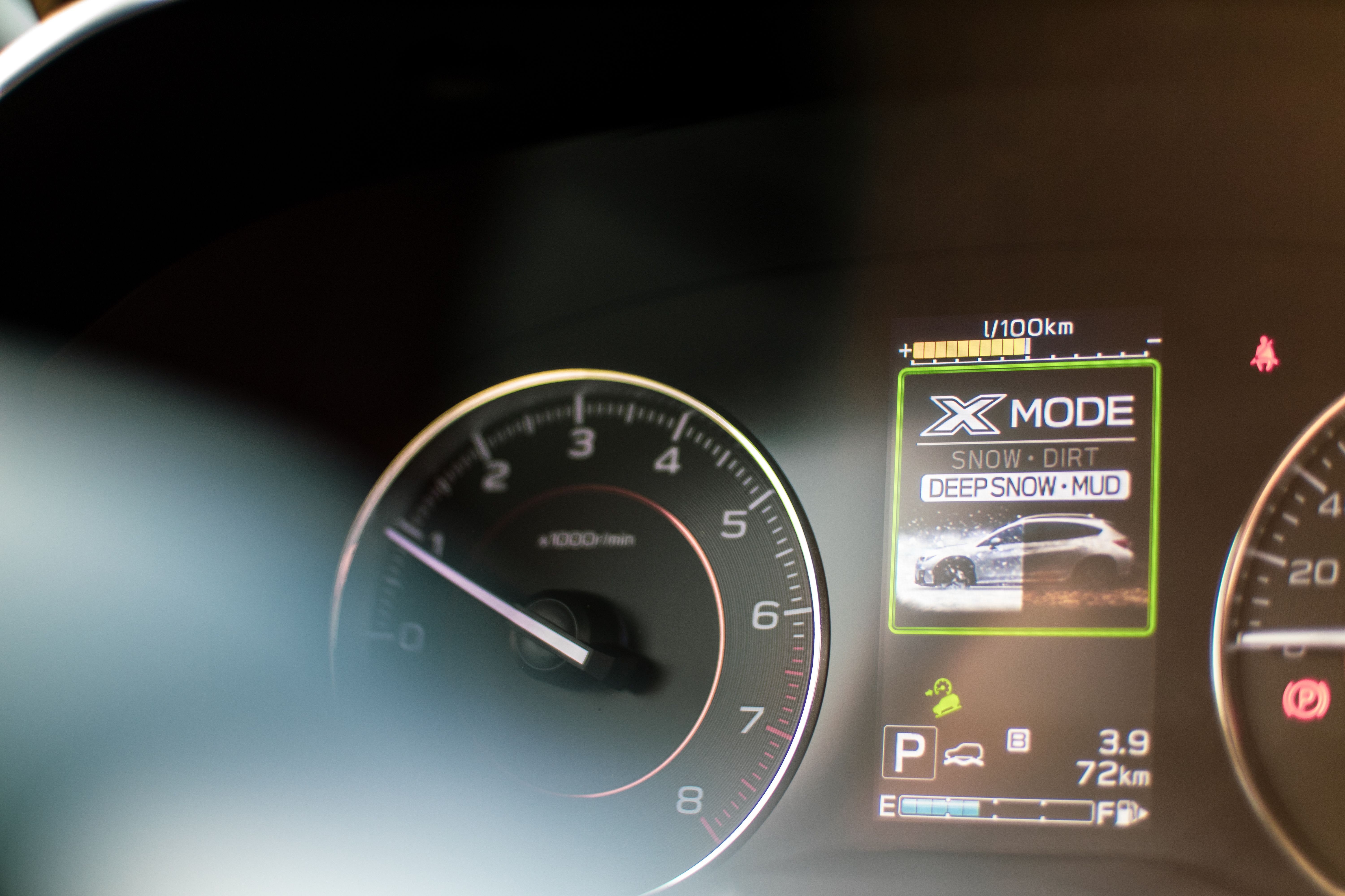 2021 Subaru XV Gauges