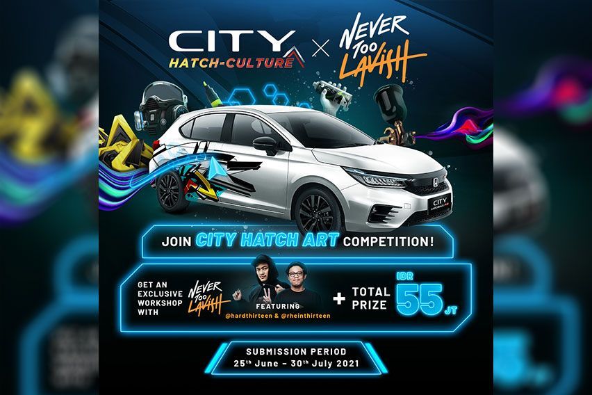 Honda Gelar Kompetisi Desain Virtual City Hatchback, Hadiah Puluhan Juta Rupiah