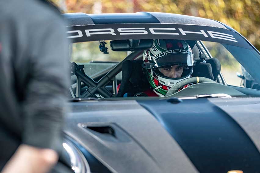 Porsche 911 GT2 RS at Nurburgring