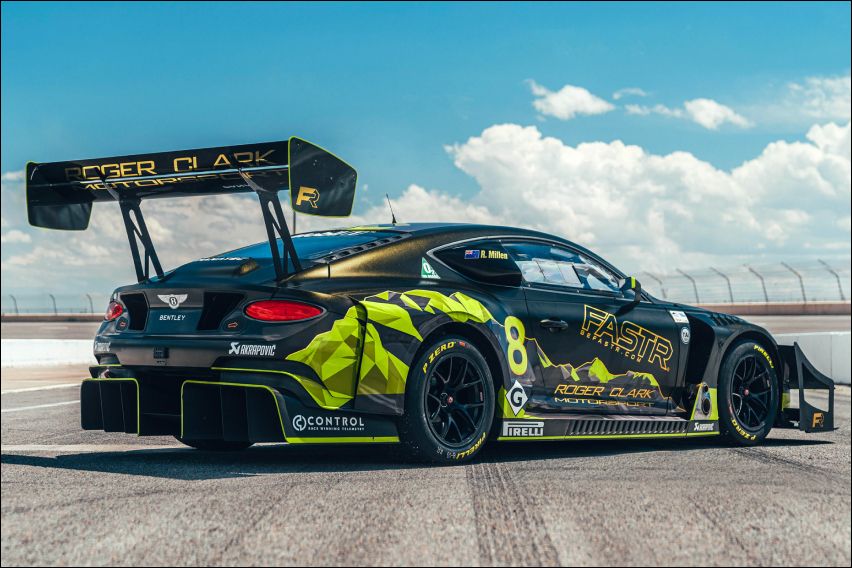 Bentley Continental GT3 Pikes Peak race