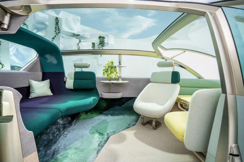 MINI Vision Urbanaut is a luxury lounge on wheels 
