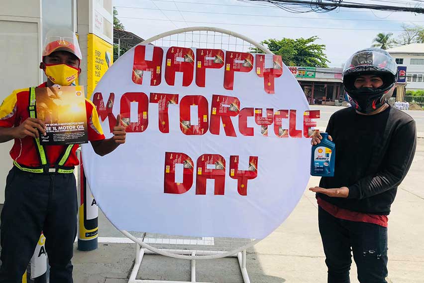 Shell World Motorcycle Day Celebration