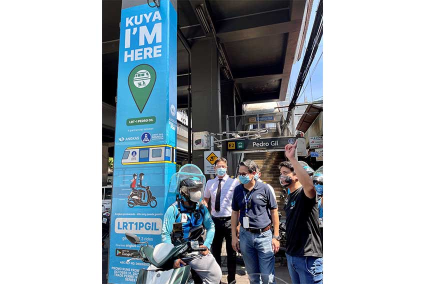 Light Rail Manila Corporation (LRMC) x Angkas