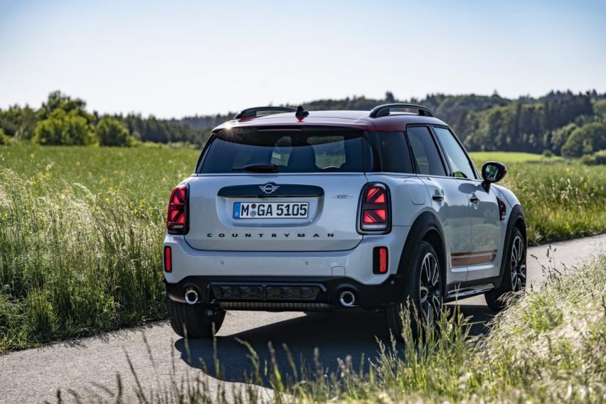 2021 Mini JCW Countryman rear