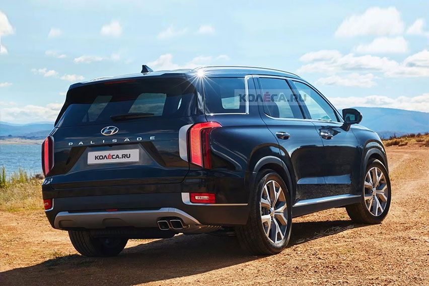 2021 Hyunda Palisade Render