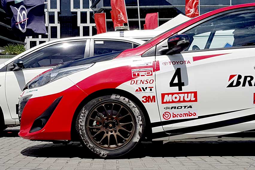 Brembo is official brake pad brand of 2021 Toyota Vios Cup