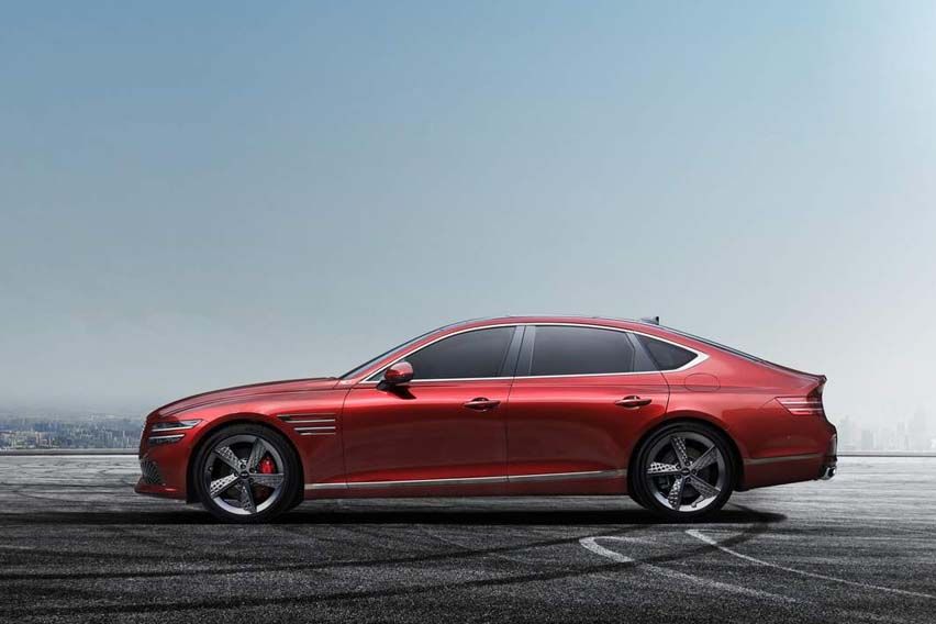 Genesis G80 Sport side