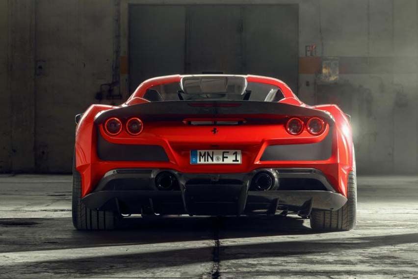 Novitec Ferrari F8 N-Largo features