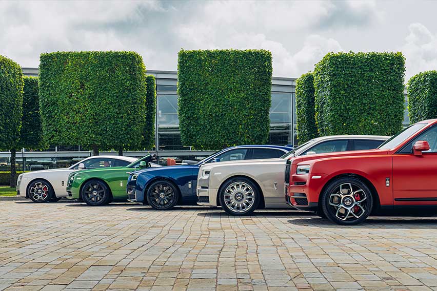 Rolls-Royce Bespoke Cars at Goodwood Festival of Speed