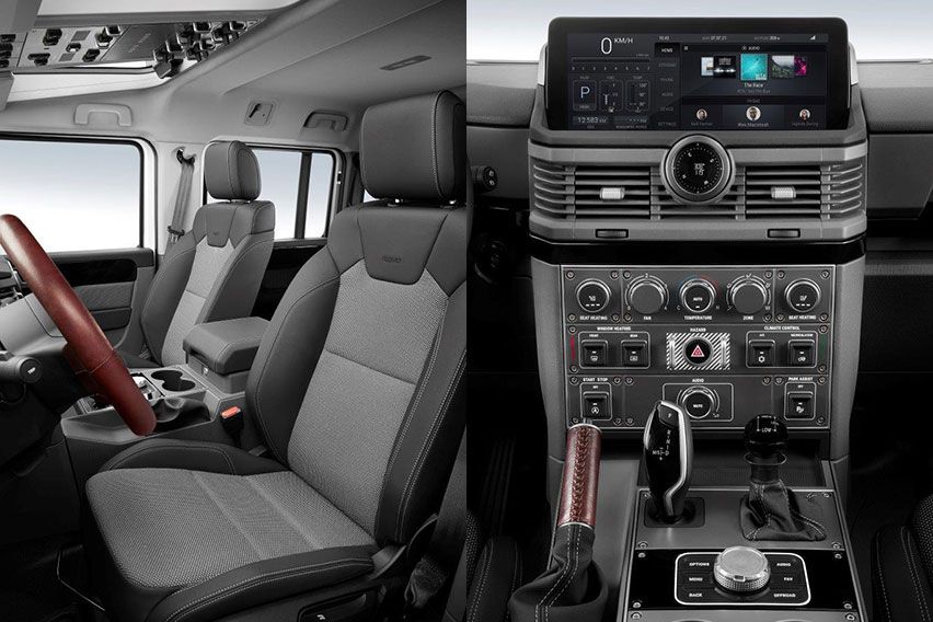 INEOS Grenadier interior