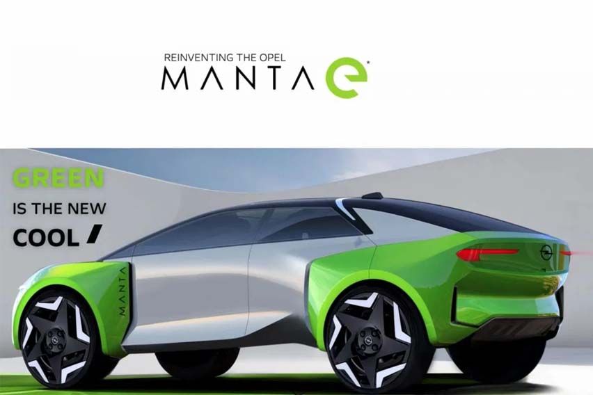 Opel teases Manta-e electric car, plans to go all-electric by 2028