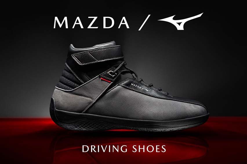 Check out these new Mazda Mizuno driving shoes, priced at RM 1,500