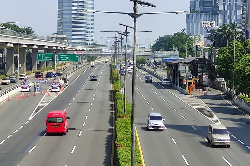 Pengguna Jalan Tol Turun Drastis dalam Sepekan Pelaksanaan PPKM Darurat