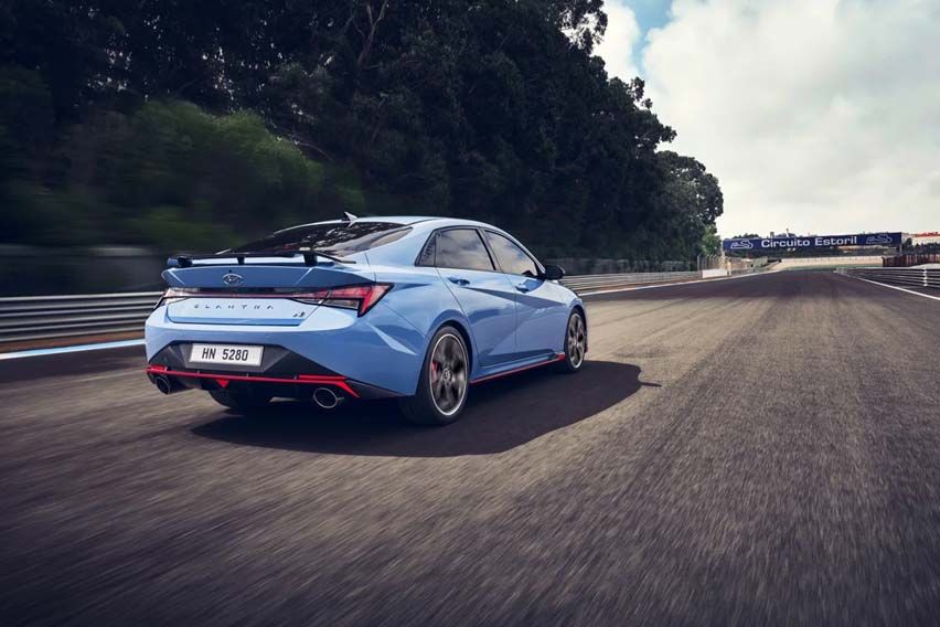 2022 Hyundai Elantra N rear