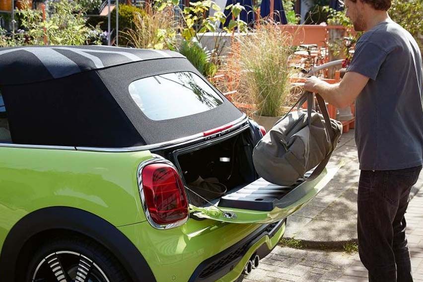 2021 MINI Convertible boot space