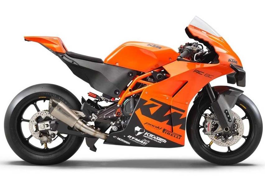 2021 KTM RC 8C side