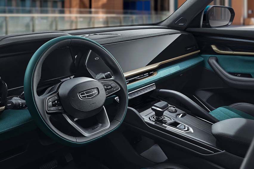 Geely Xingyue L flagship SUV cabin