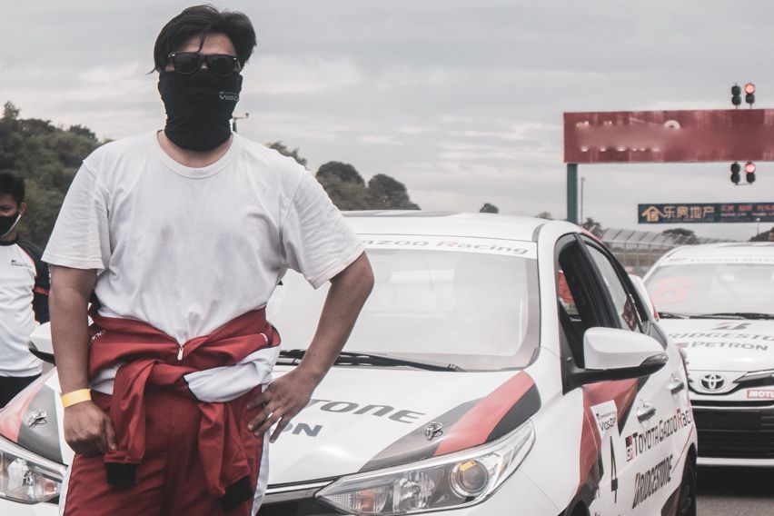My bad driving habits were bared at the Toyota Gazoo Racing Vios Cup