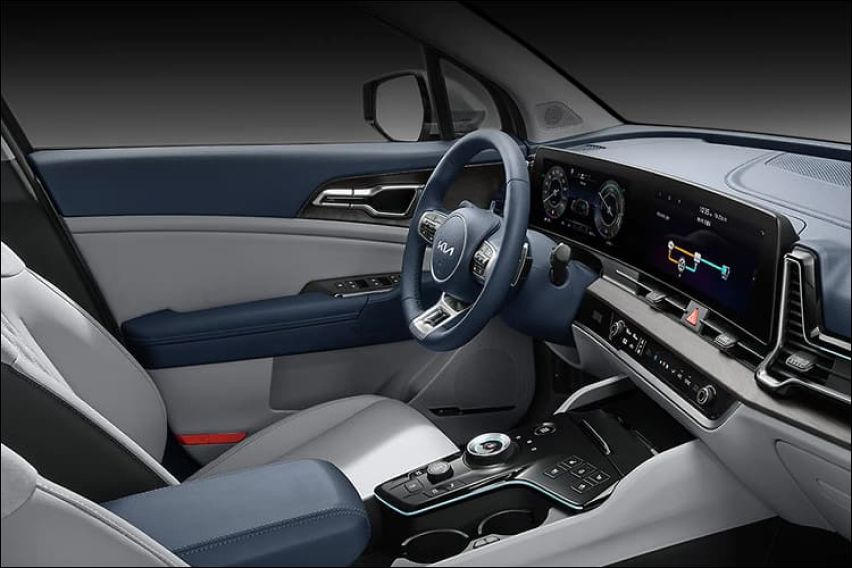 Kia Sportage Hybrid cabin