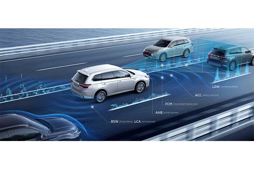 Mitsubishi Outlander PHEV Safety Technology