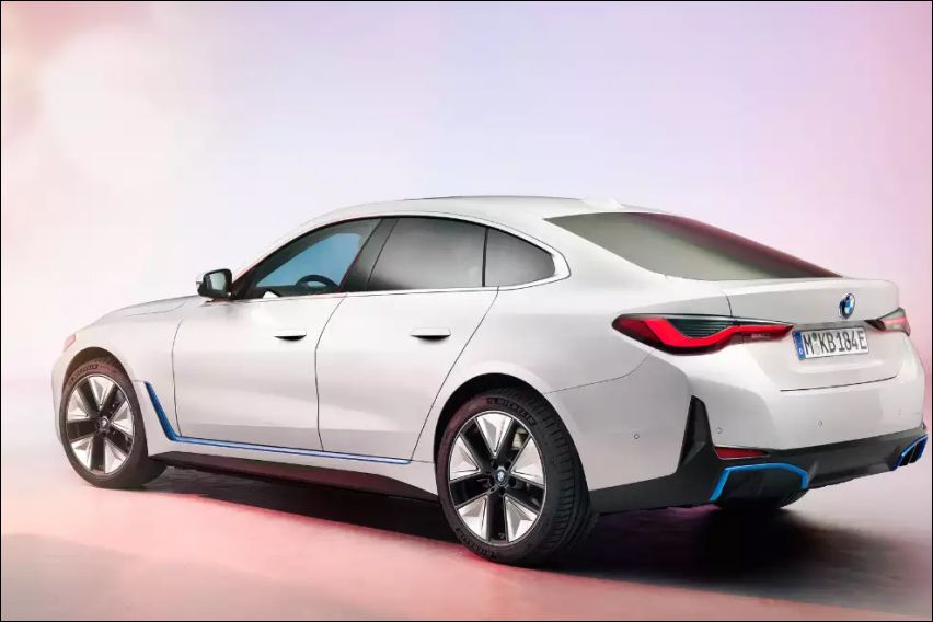BMW i4 rear