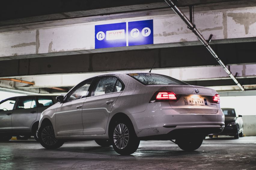 VW Santana Rear Quarter