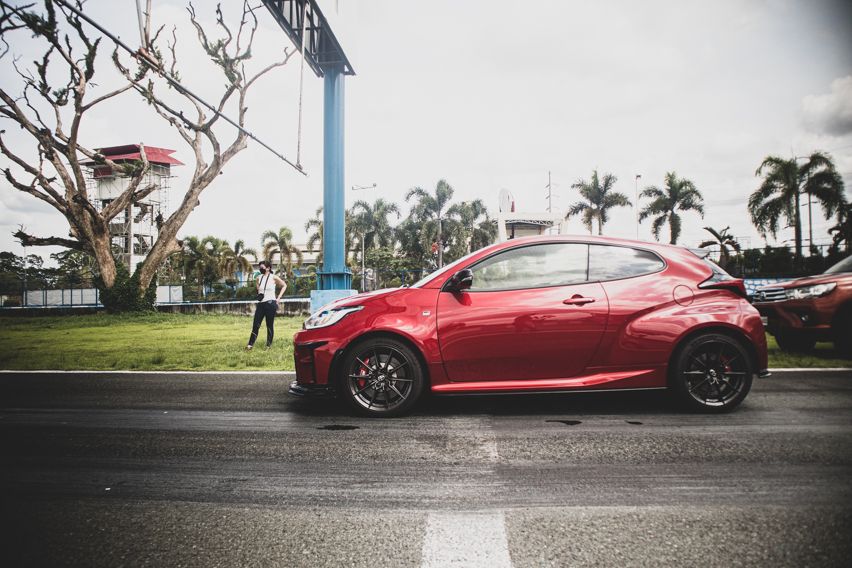 Toyota GR Yaris side Profile