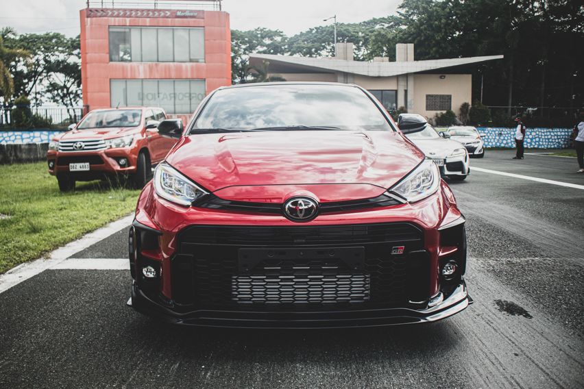 Toyota GR Yaris front profile