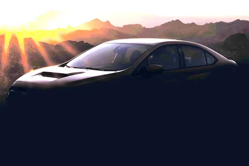 Subaru WRX teaser
