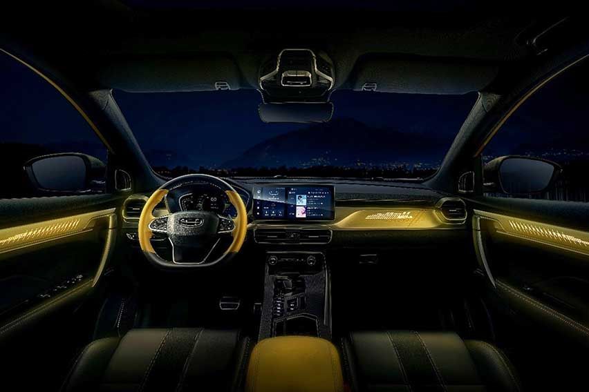 2021 Geely Binyue Pro facelift  CABIN