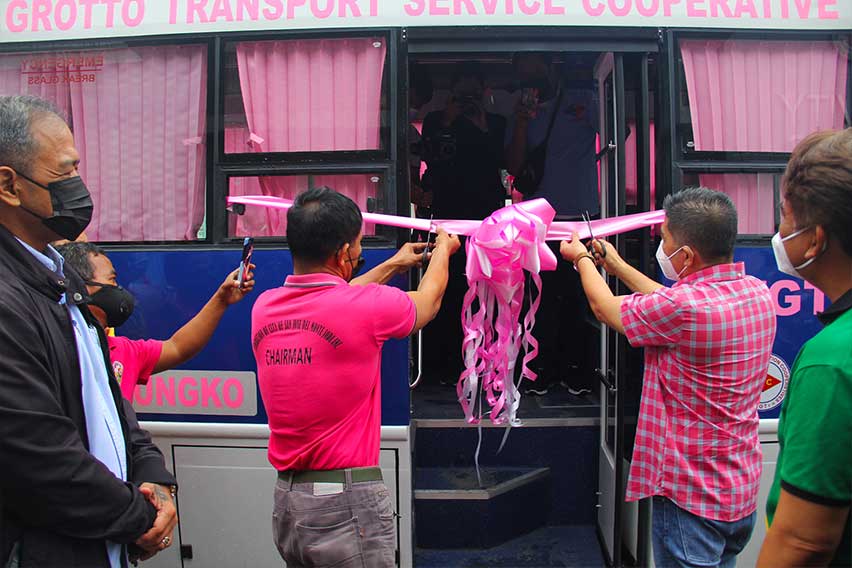 Hyundai Modern PUV Turnover to Sapang Palay Tungko Grotto Transport Service Cooperative (SPTGTSC) in San Jose del Monte, Bulacan